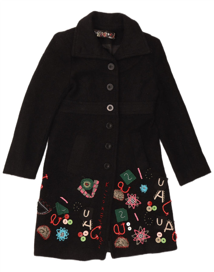 Γυναικείο πανωφόρι Desigual Abstract Pattern EU 40 Μεσαίο Μαύρο
