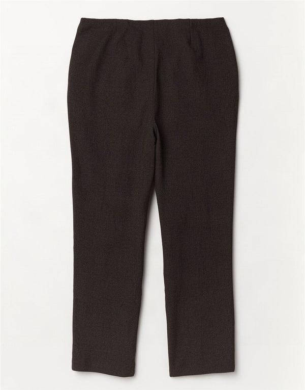 Marks & Spencer Γυναικείο ίσιο casual παντελόνι UK 14 μεγάλο W32 L27 μαύρο
