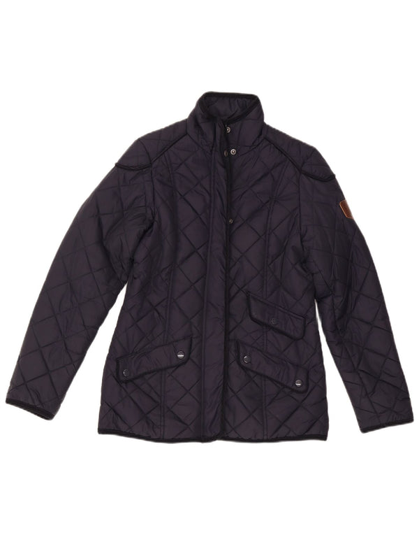 Puffa Γυναικείο Καπιτονέ μπουφάν UK 6 XS Navy Blue Polyamide
