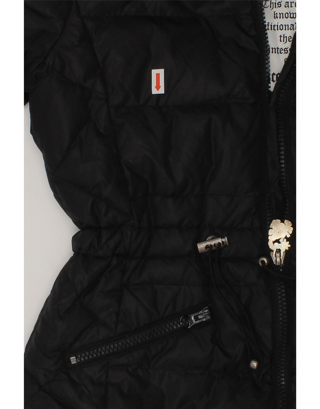 SCORPION BAY Girls Hooded Padded Jacket 11-12 Years Small  Black Nylon | Vintage Scorpion Bay | Thrift | Second-Hand Scorpion Bay | Used Clothing | Messina Hembry 