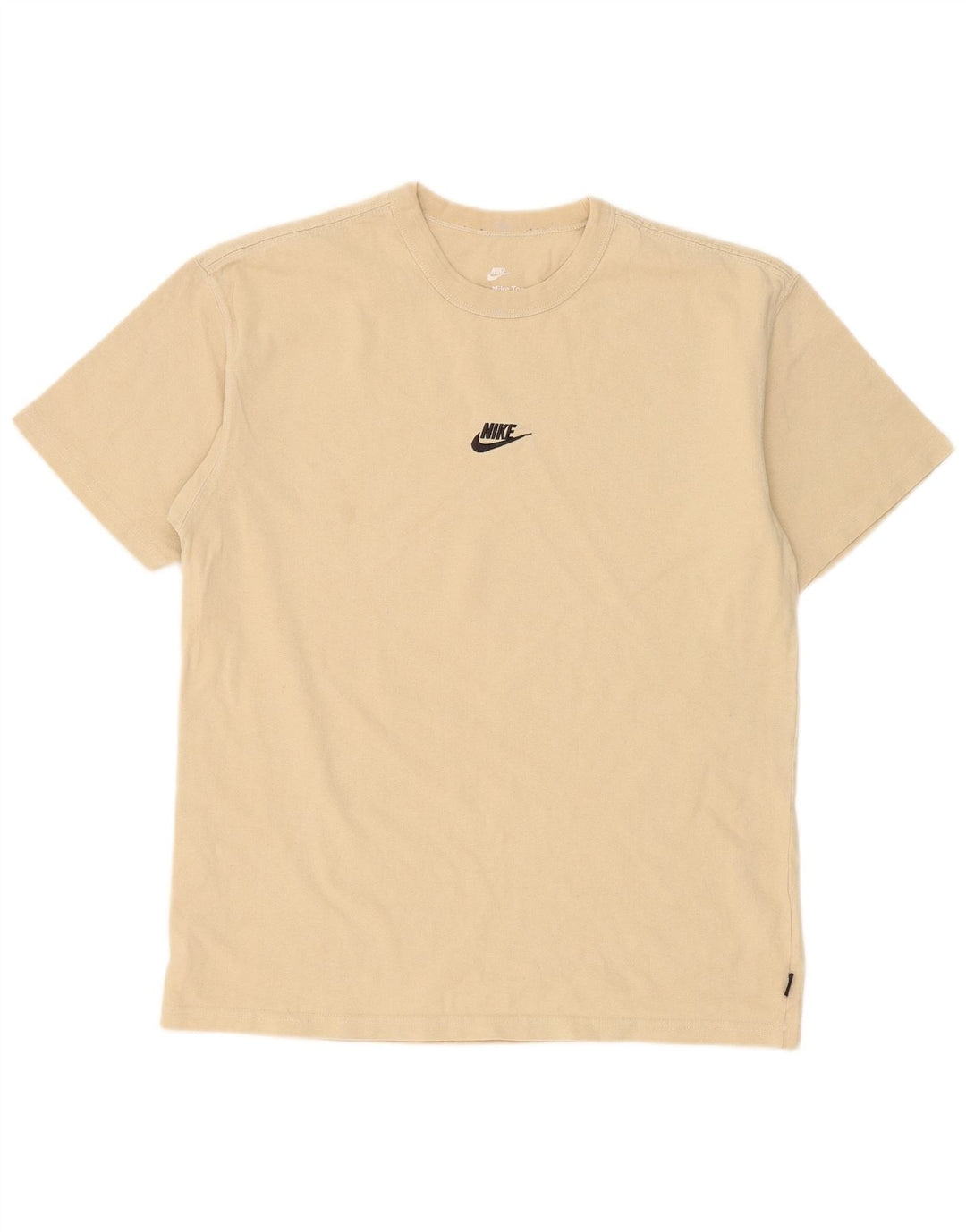 Ανδρικό μπλουζάκι Nike με χαλαρή εφαρμογή, μεσαίο βαμβακερό μπεζ