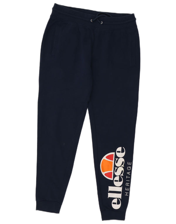 Ellesse γυναικεία φόρμα κληρονομιάς Παντελόνι Joggers UK 14 Large Navy Blue