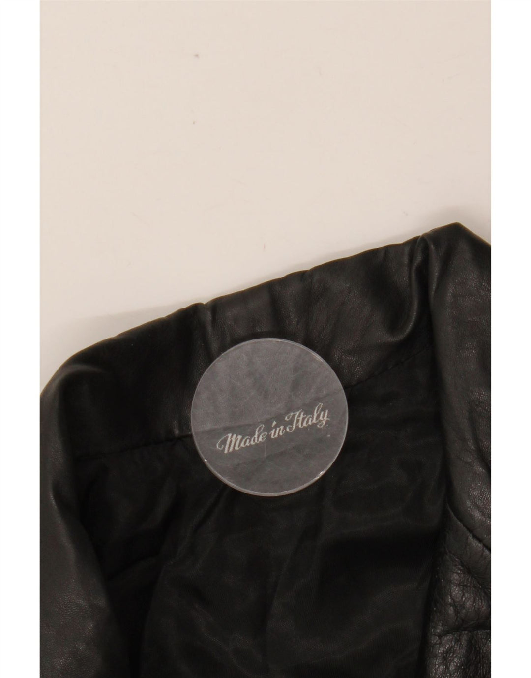 VINTAGE Ανδρικό Δερμάτινο Μπουφάν UK 42 XL Μαύρο Δερμάτινο