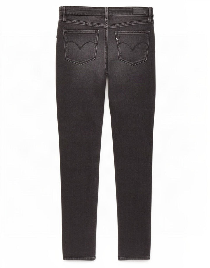 Γυναικείο Slim Jeans Levi's W27 L32 μαύρο βαμβακερό