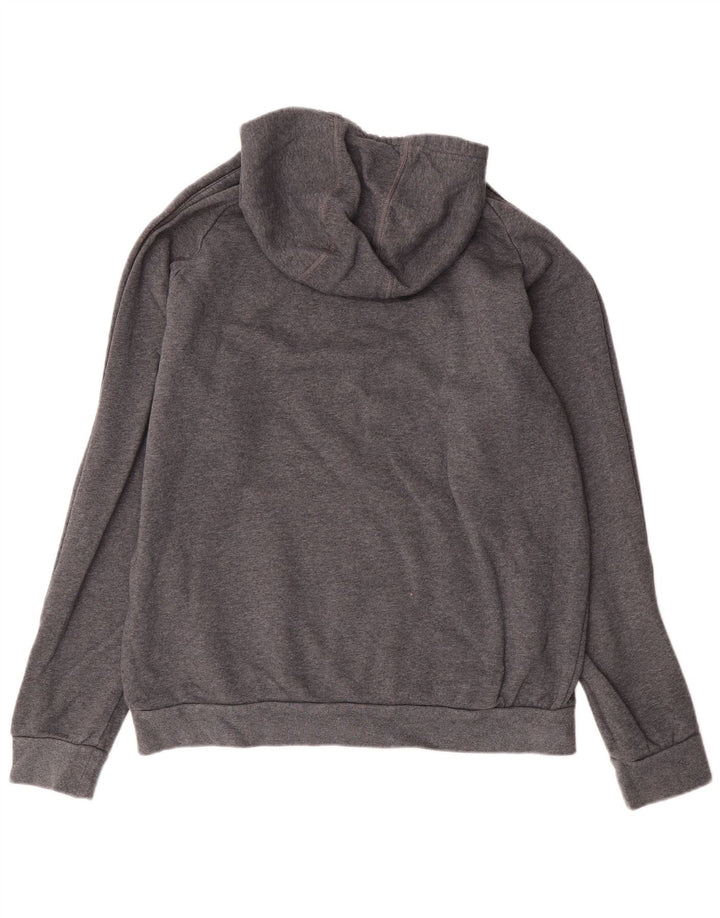 Adidas Ανδρικό Hoodie Jumper μεγάλο γκρι βαμβακερό