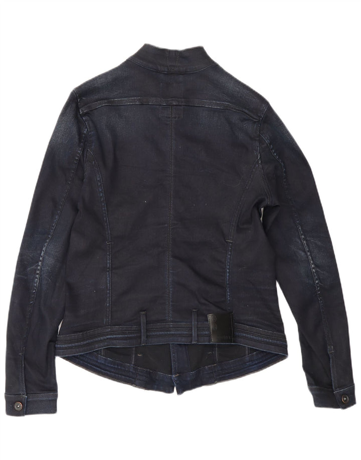 G-Star Γυναικείο Τζιν Μπουφάν UK 14 Large Navy Blue
