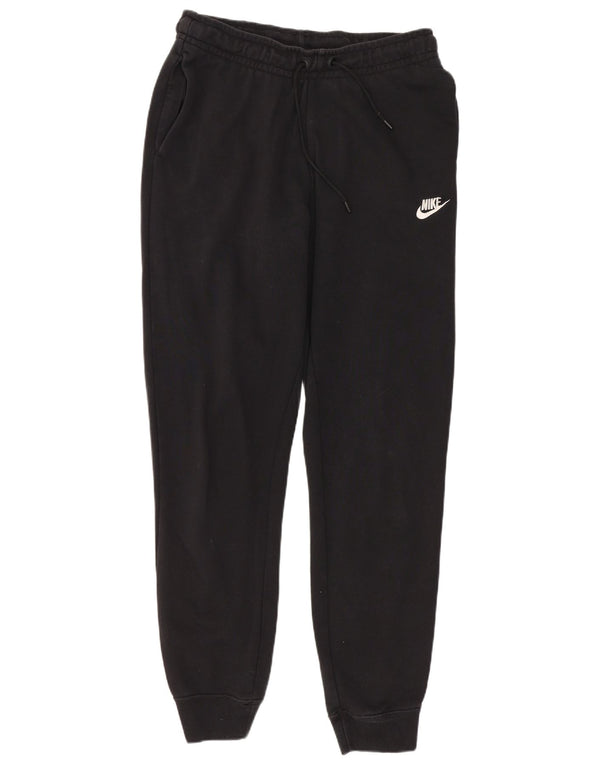 Γυναικεία αθλητική φόρμα Nike Παντελόνι Joggers UK 10 Small Black Cotton