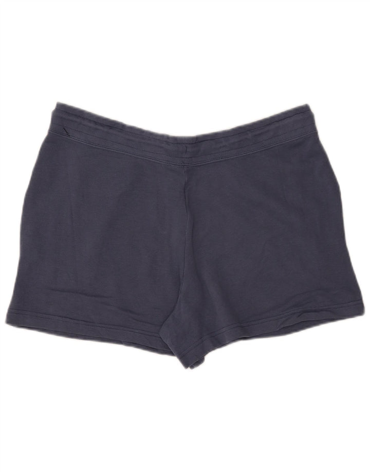 Γυναικείο αθλητικό σορτς NIKE UK 16 Large Navy Blue από βαμβάκι