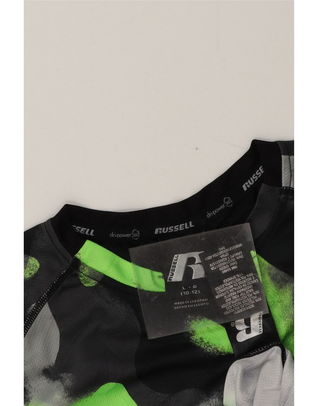 RUSSELL ATHLETIC μπλουζάκι για αγόρια τοπ 10-11 ετών μεγάλο πολύχρωμο