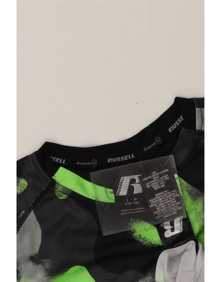 RUSSELL ATHLETIC μπλουζάκι για αγόρια τοπ 10-11 ετών μεγάλο πολύχρωμο