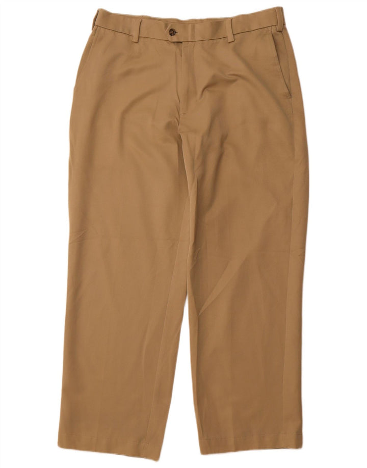 Ανδρικό ίσιο παντελόνι IZOD W34 L30 Beige Polyester