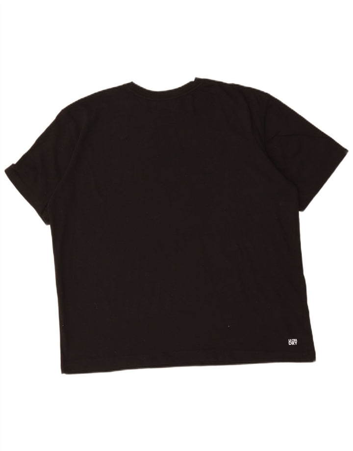 Lacoste Ανδρικό T-Shirt Regular Fit Top μεγάλο μαύρο βαμβακερό