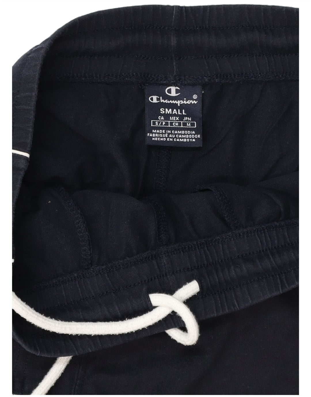 CHAMPION Ανδρικό γραφικό αθλητικό σορτς Small Navy Blue