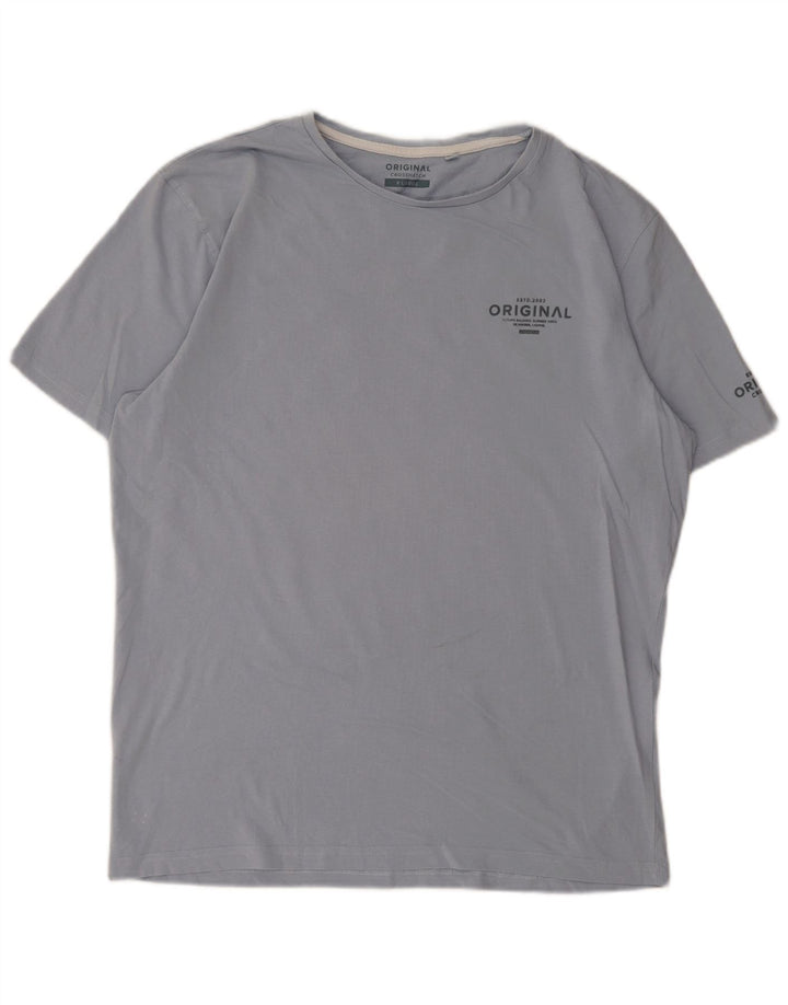 Jack & Jones Ανδρικό γραφικό T-Shirt Top XL Blue