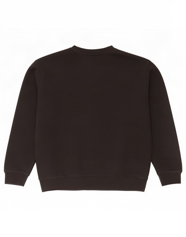 Zara Ανδρικό Φούτερ Jumper Μεγάλο Μαύρο Βαμβακερό