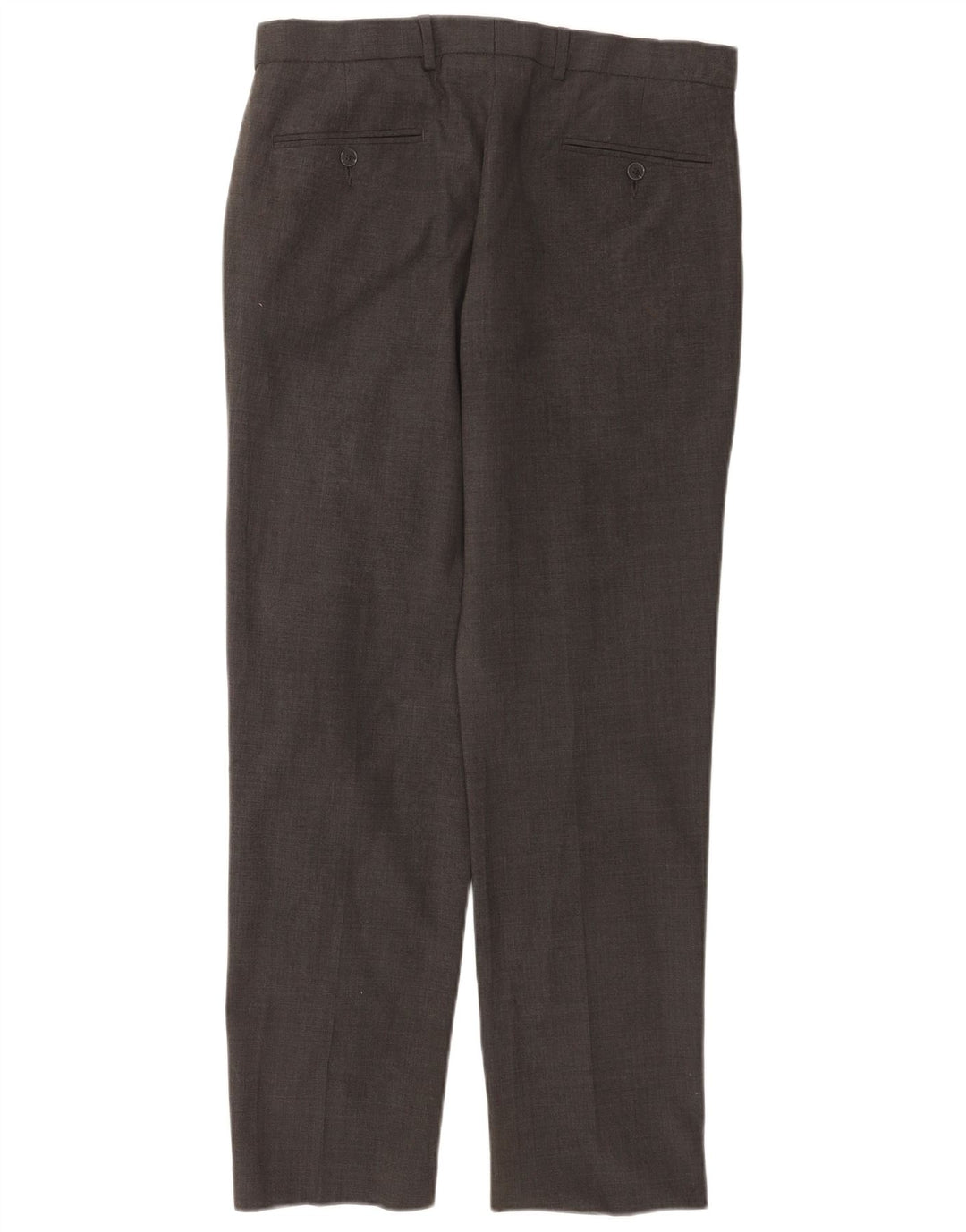 Ανδρικό ίσιο παντελόνι Marks & Spencer W32 L31 Γκρι μαλλί