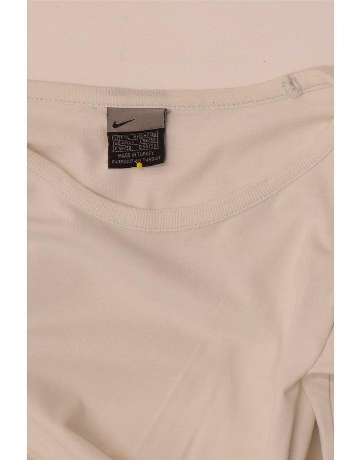 Ανδρικό τοπ Nike μακρυμάνικο XL λευκό