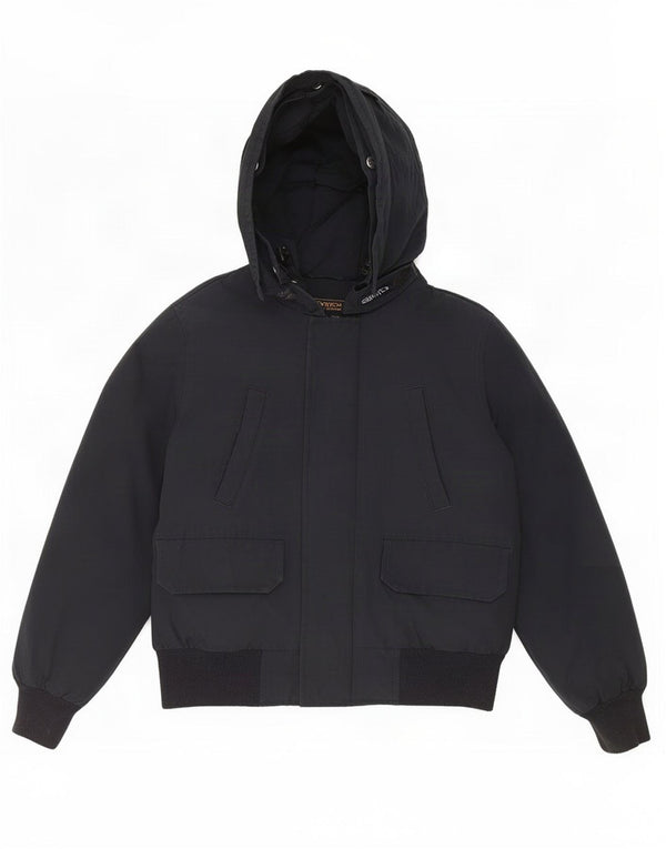 Μπουφάν Woolrich Boys Hooded padded Jacket 9-10 Years Black Cotton