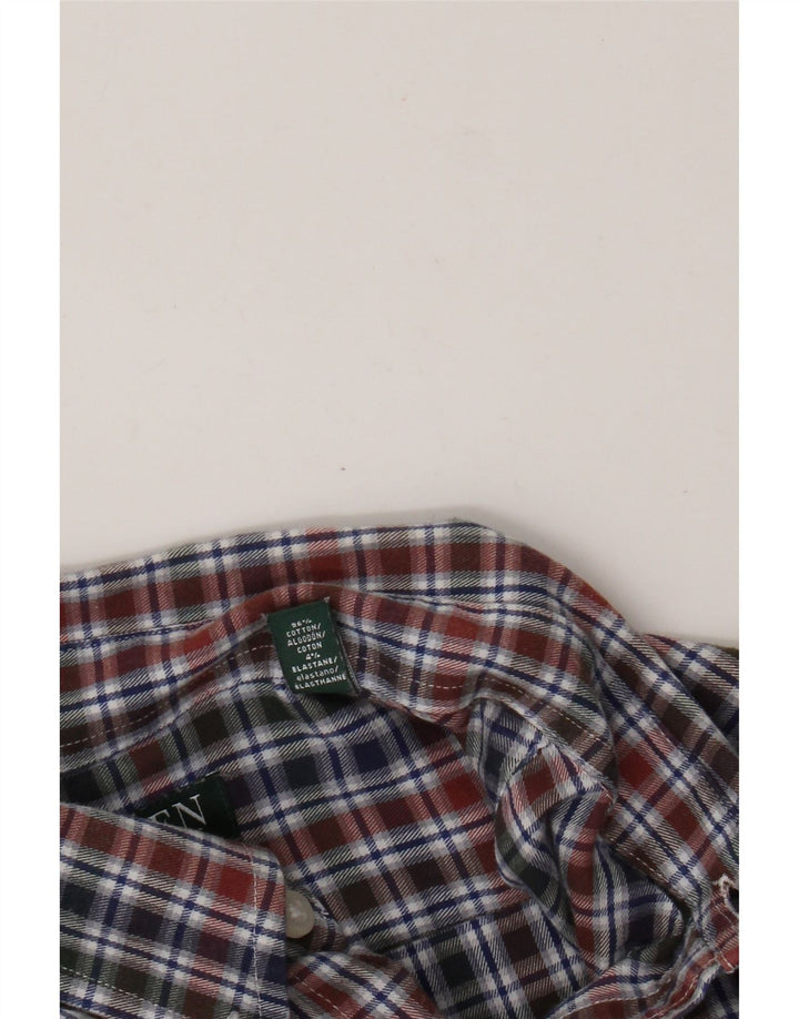 Ανδρικό πουκάμισο Ralph Lauren Εφαρμοσμένο Φανελένιο Μέγεθος 40 15,5 Μεσαίο Πολύχρωμο