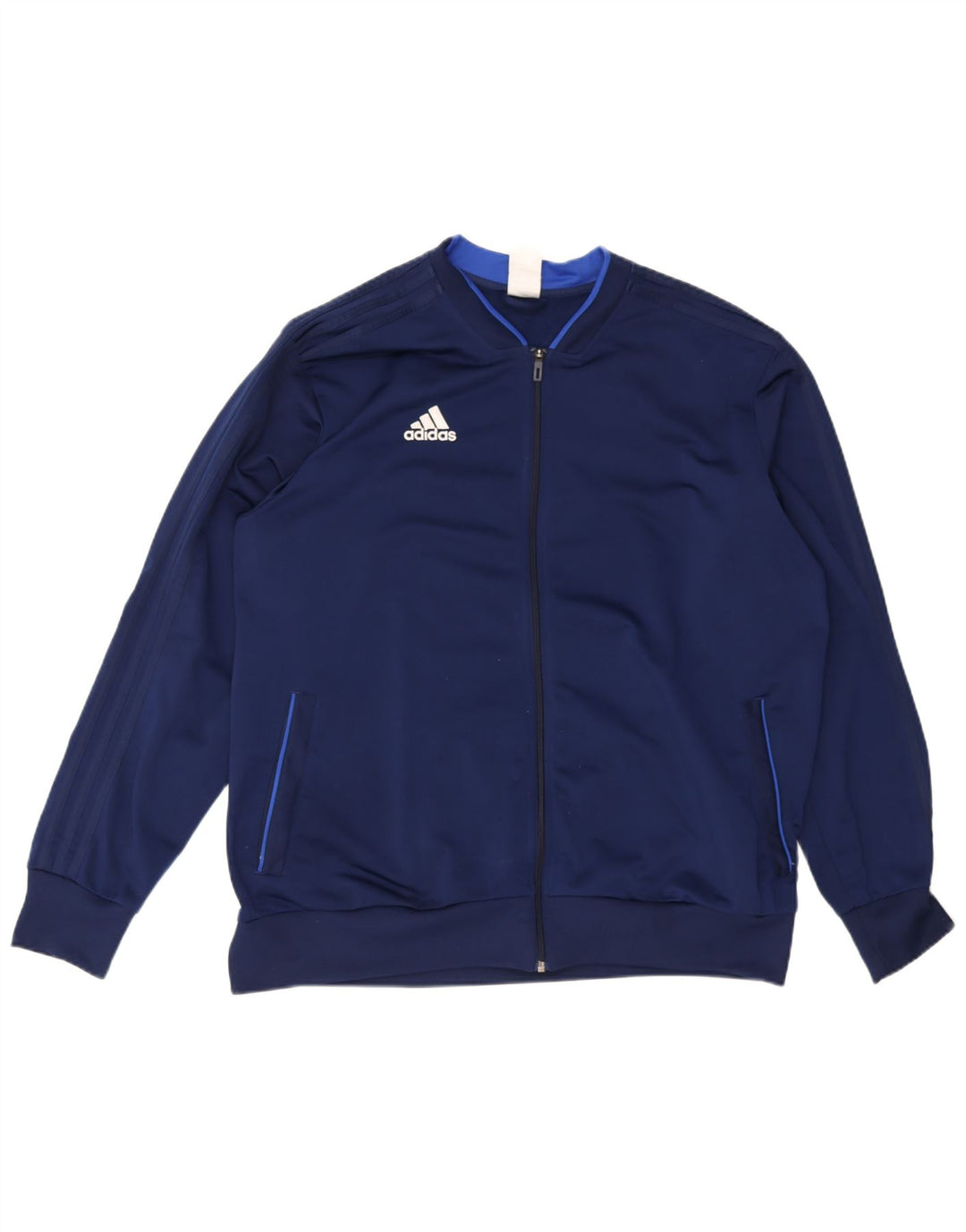 Ανδρική φόρμα Adidas Top Jacket 2XL Navy Blue Polyester