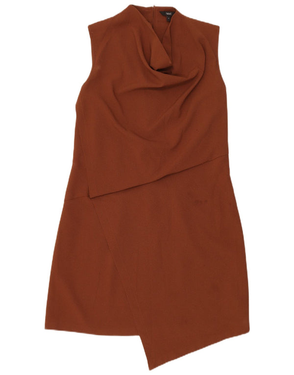 Επόμενο γυναικείο αμάνικο φόρεμα UK 16 Large Brown Πολυεστέρας