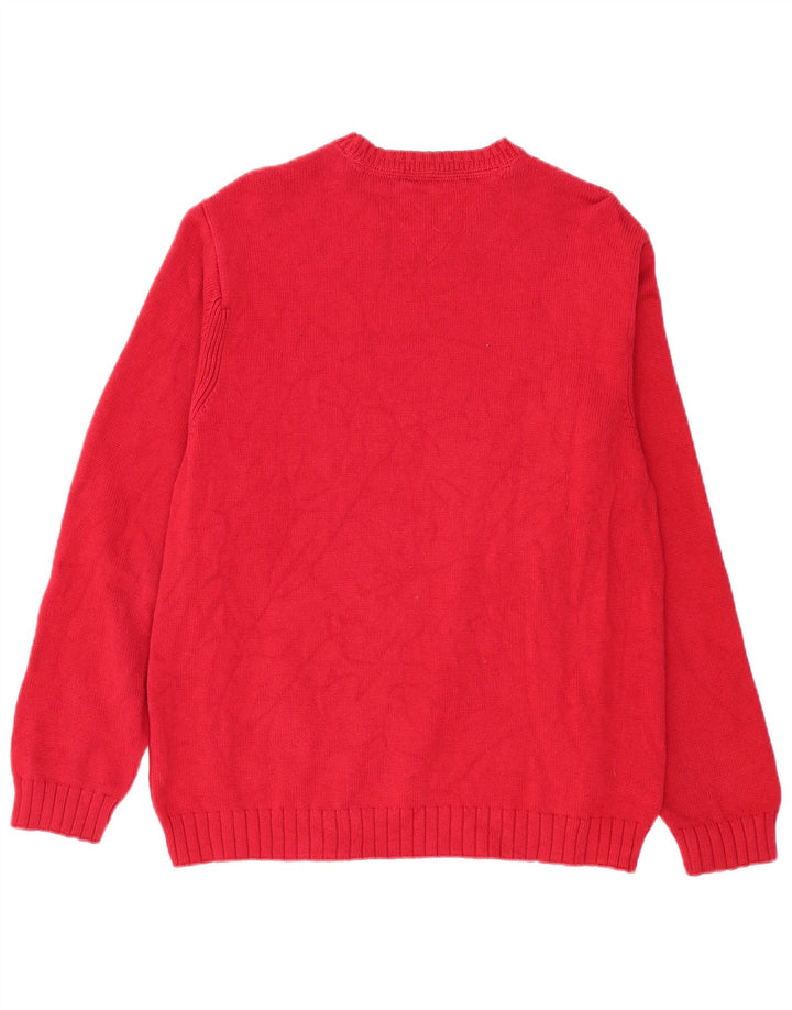 Ανδρικό πουλόβερ Tommy Hilfiger Boat Neck Jumper Medium Burgundy
