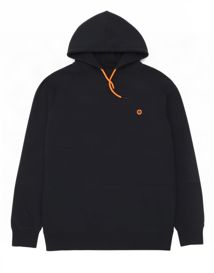 Jack & Jones Ανδρική κουκούλα με κουκούλα, μεγάλο μπλε ναυτικό πολυεστέρας