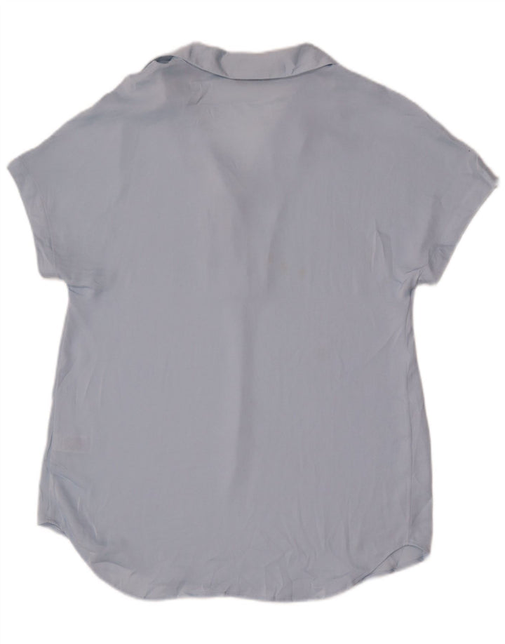 Marks & Spencer Γυναικείο Τοπ UK 8 Small Blue Polyester