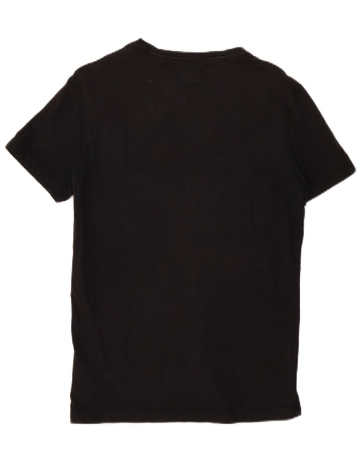 Ανδρικό T-Shirt Tommy Hilfiger Top Μεσαίο μαύρο βαμβακερό