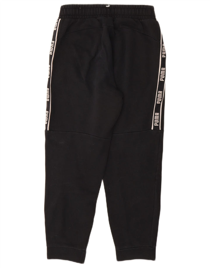 Παντελόνι αθλητικής φόρμας PUMA Boys Graphic Joggers 13-14 ετών Μαύρο βαμβακερό