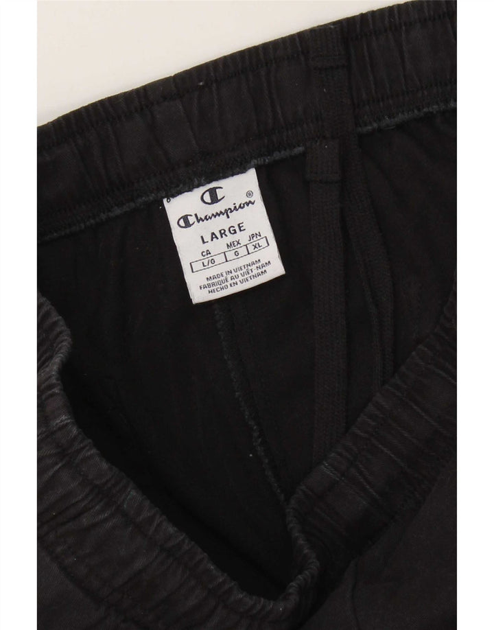 Ανδρική φόρμα Champion Cargo Παντελόνι Joggers Large Μαύρο
