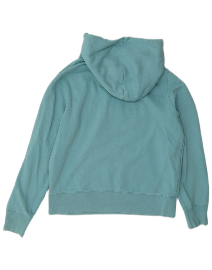 Gap Womens Graphic Regular Fit Jumper UK 12 Medium Blue