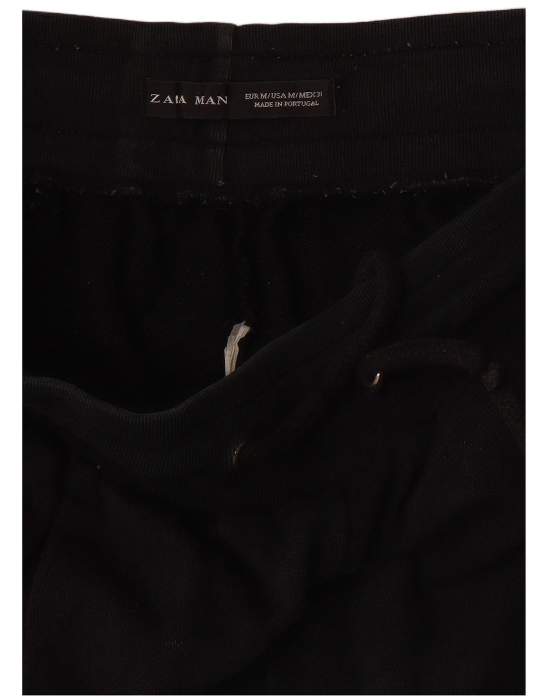 Zara Ανδρικό βερμούδα σορτς μεσαίο μαύρο