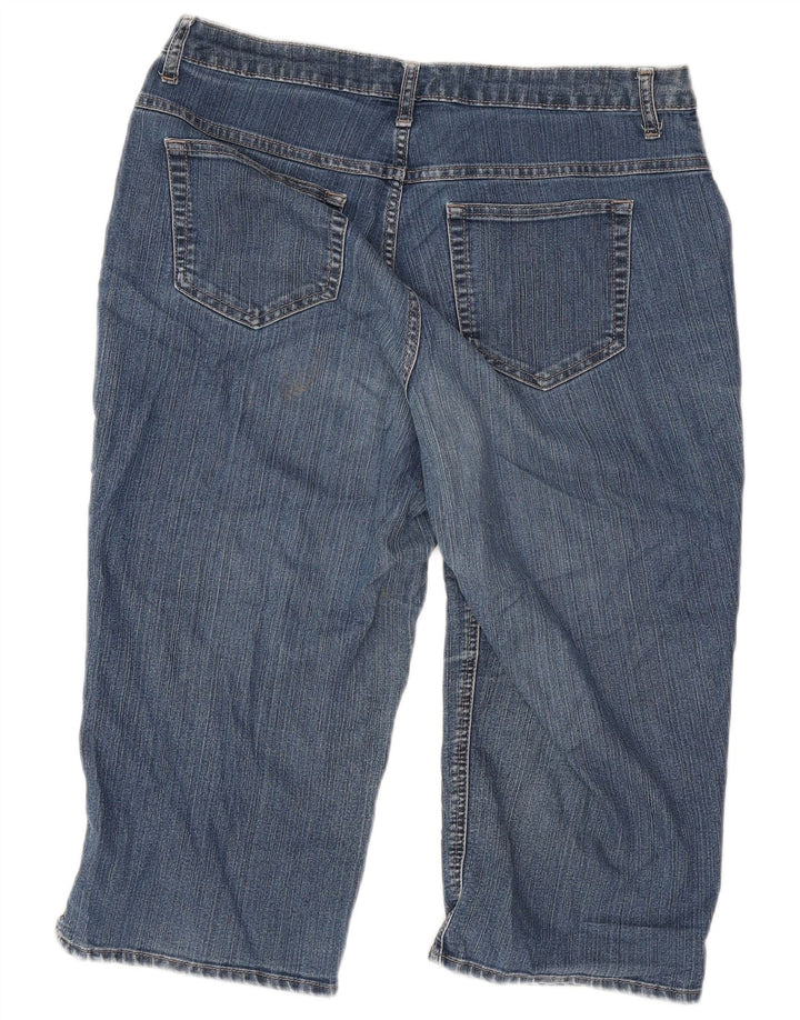 LEE Womens Riders Τζιν βερμούδα W34 Large Blue