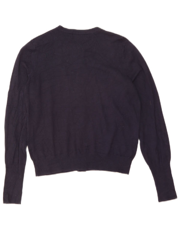 Marks & Spencer Γυναικείο Bolero Jumper UK 12 Medium Navy Blue Viscose