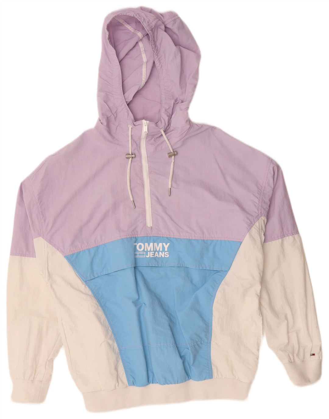 Tommy Hilfiger Ανδρικό γραφικό Anorak Jacket UK 10 Small Πολύχρωμο