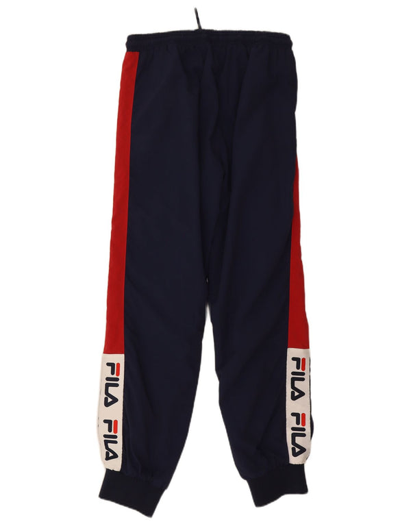 Fila Γυναικεία αθλητική φόρμα Παντελόνι Joggers UK 4 XS Navy Blue Colourblock