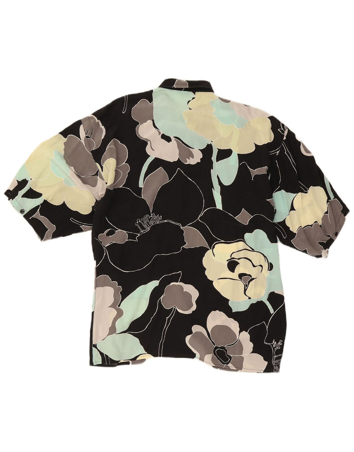 Gianni Versace Γυναικείο Πουκάμισο IT 44 Medium Black Floral