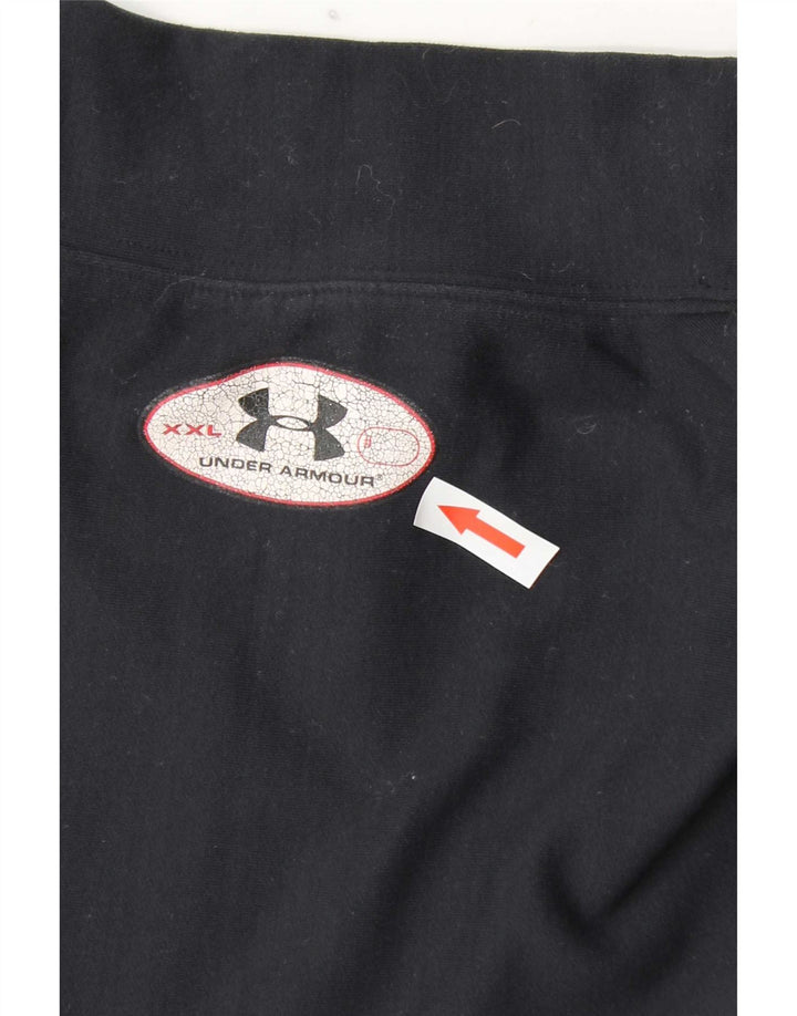 Under Armour Ανδρικό τοπ μακρυμάνικο μεγάλο Navy Blue Nylon