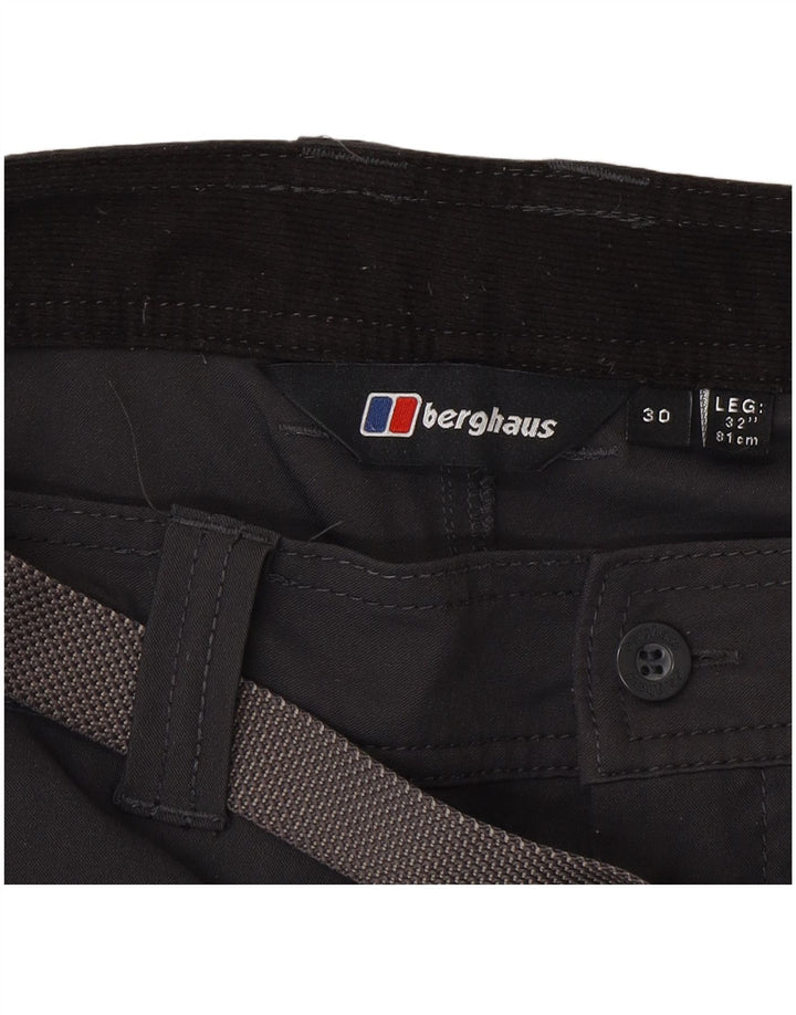 Ανδρικό ίσιο παντελόνι Cargo Berghaus W30 L32 Grey Polyester