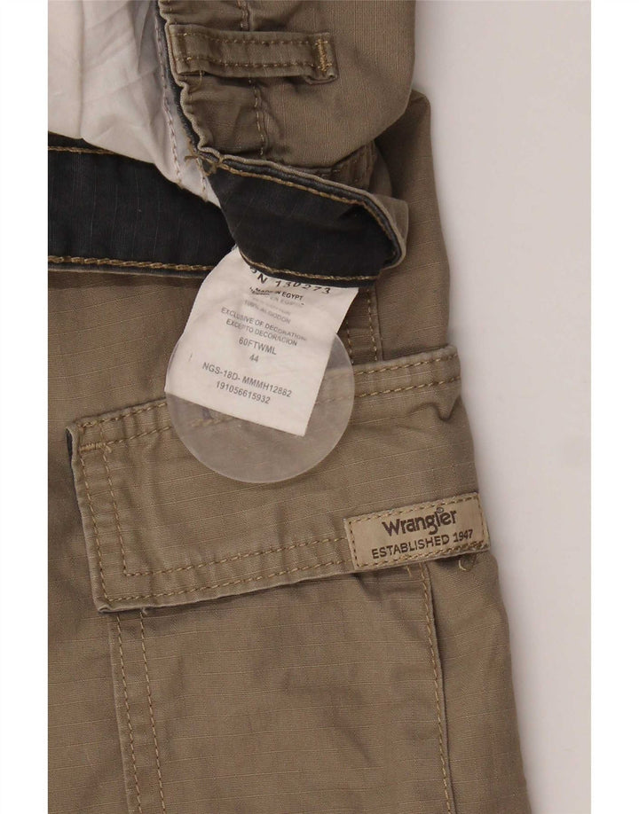 Ανδρικό σορτς Cargo Wrangler W44 2XL Καφέ Βαμβακερό