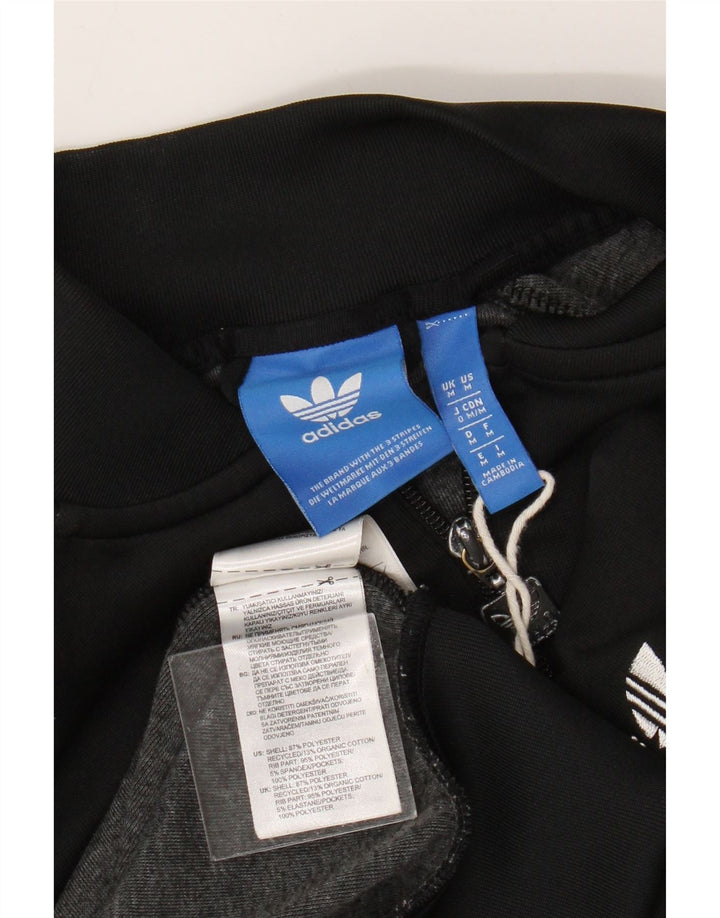 Γυναικεία αθλητική φόρμα Adidas Top Jacket UK 14 Medium Black Polyester