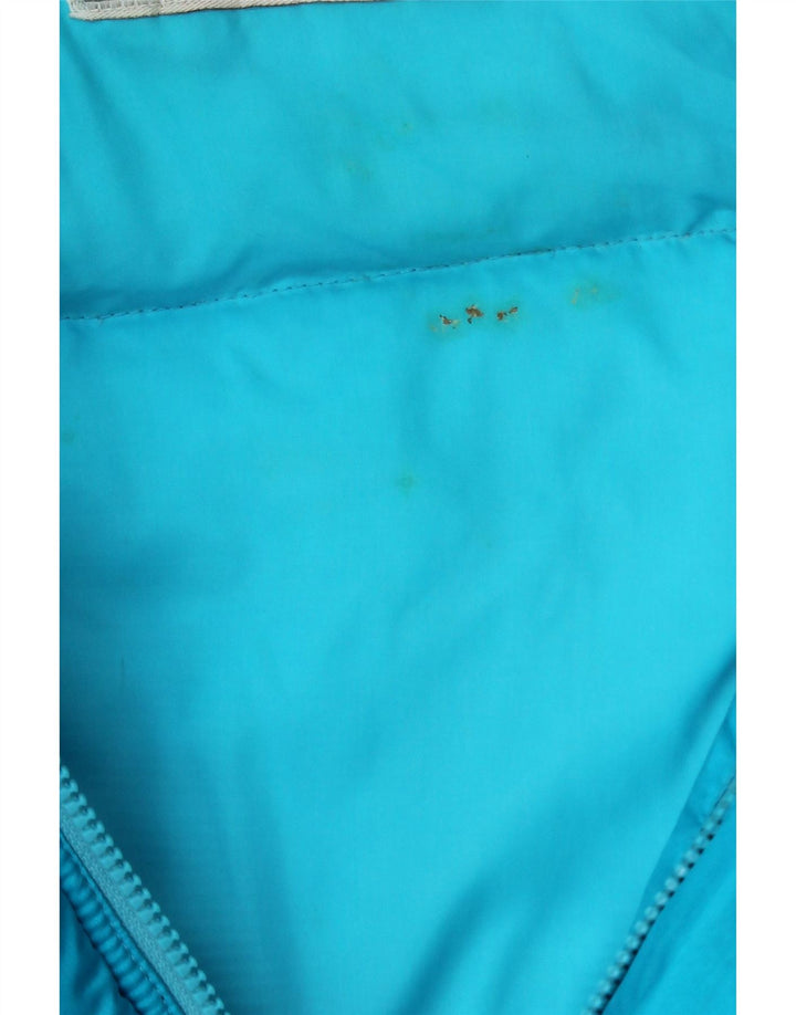 ELLESSE Mens Graphic Padded Jacket UK 36 Small Blue Polyester Vintage Ellesse and Second-Hand Ellesse from Messina Hembry 