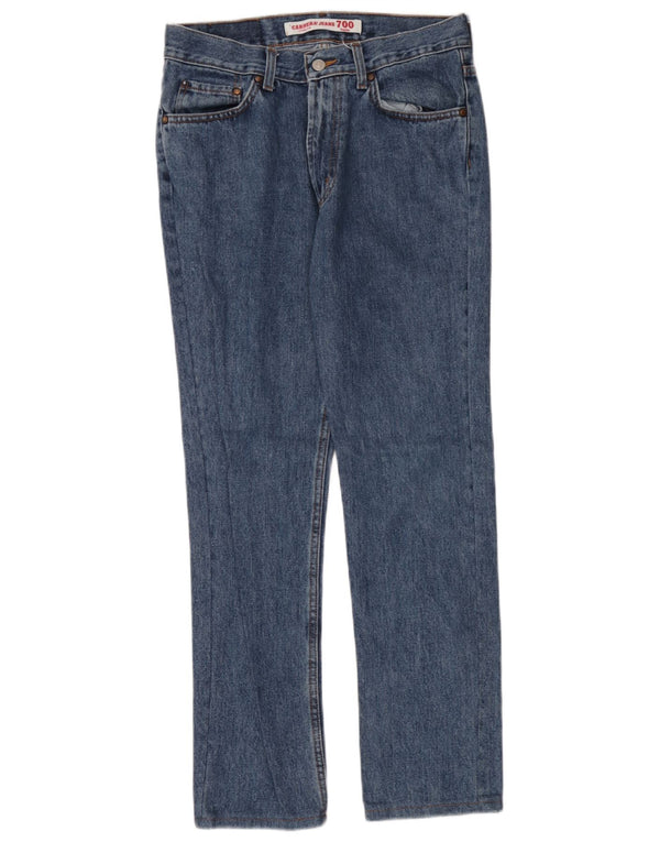 Carrera Ανδρικό 700 Regular Fit Straight Jeans W31 L30 Μπλε βαμβακερό