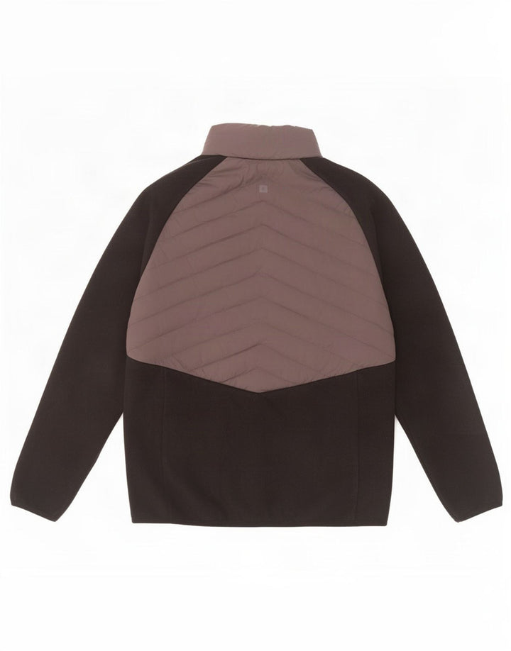 Mountain Warehouse Γυναικείο Fleece Jacket UK 12 Medium Black Colourblock