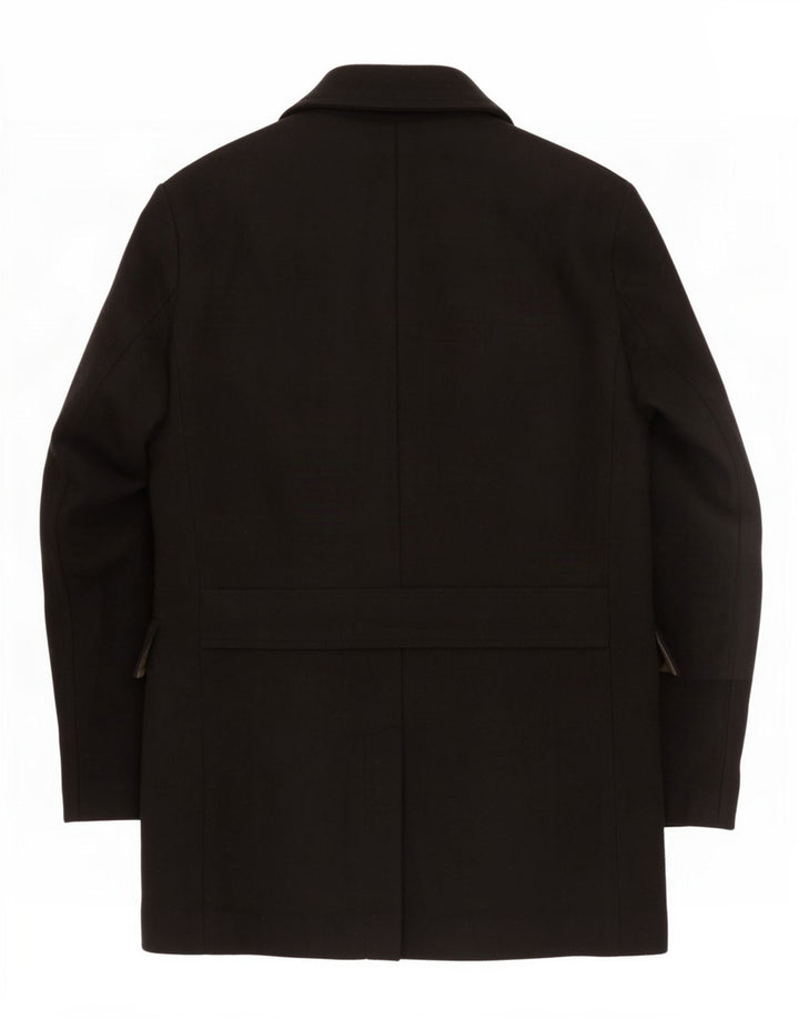 Marks & Spencer Ανδρικό παλτό με διπλό στήθος UK 38 Medium Black