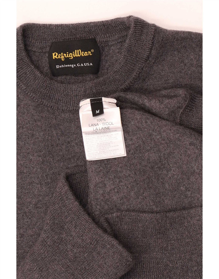Refrigiwear Boys Crew Neck Jumper πουλόβερ 11-12 ετών Μεσαίο γκρι μαλλί