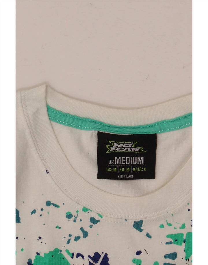 Ανδρικό γραφικό μπλουζάκι NO FEAR Top Medium White