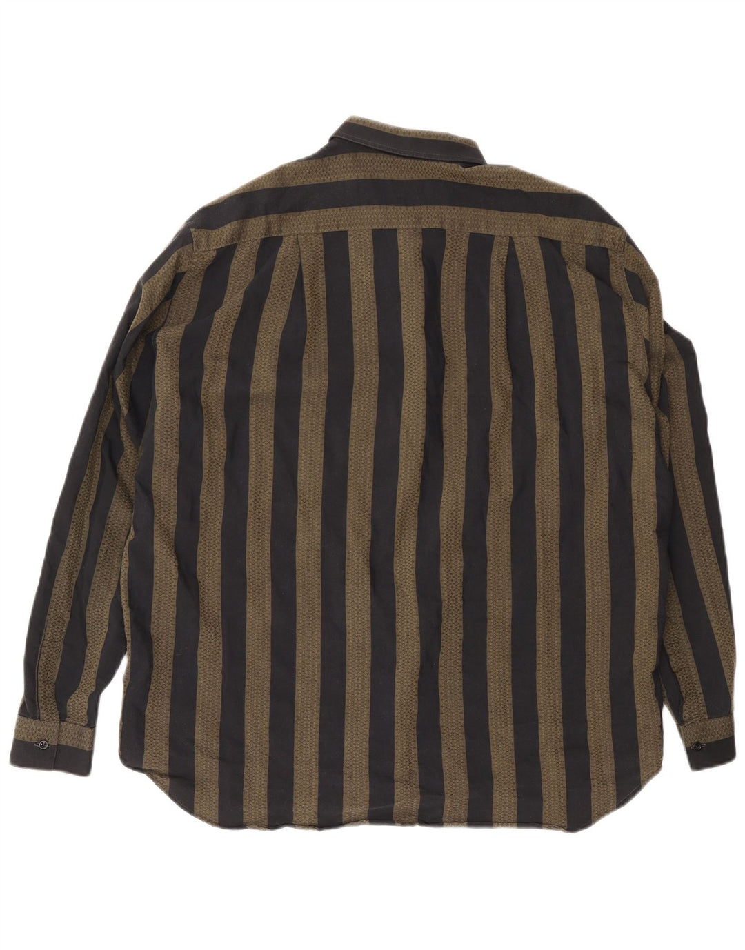 Ανδρικό πουκάμισο VINTAGE XL Γκρι ριγέ