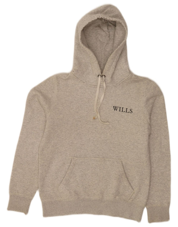 Jack Wills Γυναικεία κουκούλα UK 10 Small Grey Flecked Cotton